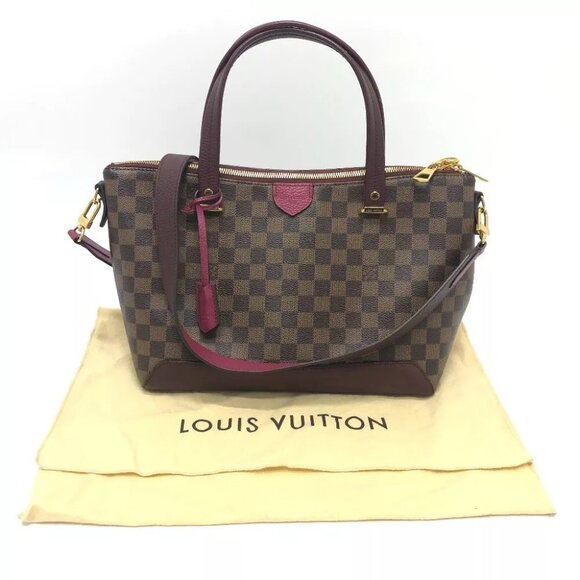 Louis Vuitton Handbags - LOUIS VUITTON N41015 Damier Hyde Park 2WAY Shoulder Bag Tote Bag Hand Bag